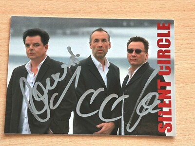 Silent Circle Autogrammkarte original signiert #S946