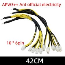 6Pin Official Output Wire APW3 APW7 M3 P5 P3 1600W 1800W Video Card Power Line