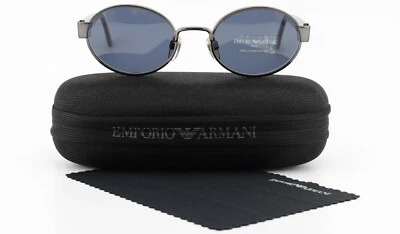 EMPORIO ARMANI Sonnenbrille 081-S 976 135 Gunmetal Tortoise Panto Italy c1998 S - Bild 1 von 4