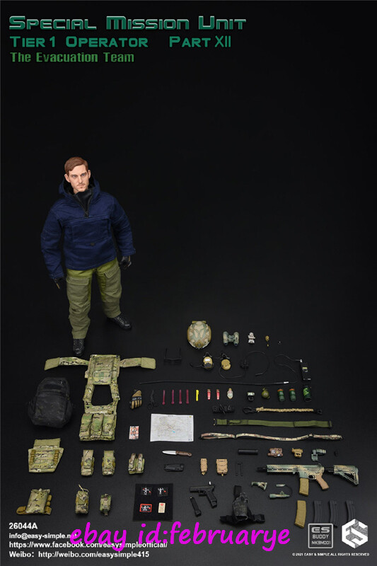 1/6フィギュアSpecialMissionUnit Easysimple Easy & Simple (26030C) 1/6 Scale Special Mission Unit Part X
