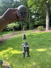 Stacy Lambert Pottery NC Potter Wind chimes 