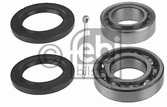 Kit roulement de roue arriere Febi 03691 pour reparation essieu de VW Transporter t4