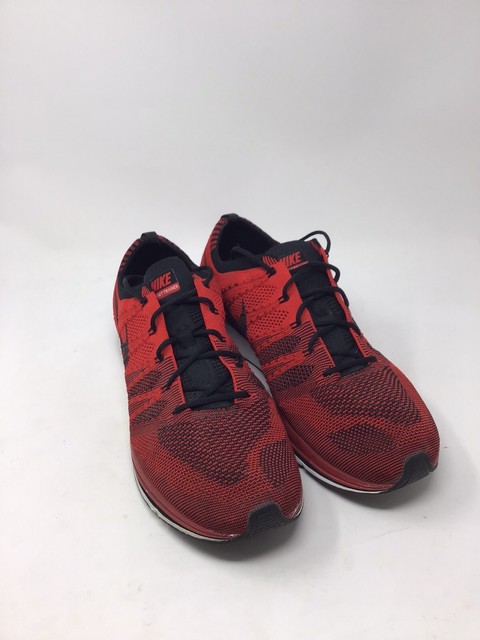 flyknit trainer red