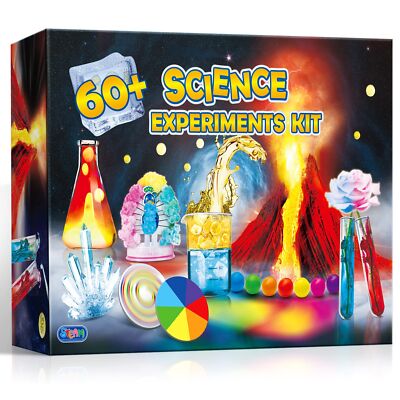 UNGLINGA 60+ Wissenschaft Experimente Kits für Kinder, Jungen Mädchen Spielzeug Geschenke Wissenschaft