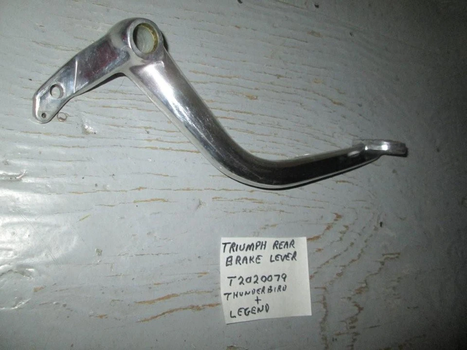 Triumph Thunderbird and Legend foot brake pedal , T2020079 Foto 2 de 4