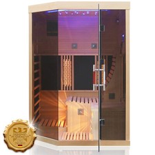 Infrarotkabine Infrarotsauna Wärmekabine Sauna Saunakabine Vollspektrum 2 Person
