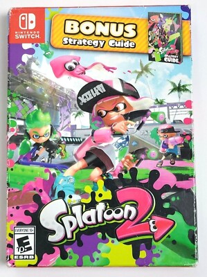 Nintendo Splatoon 2 Starter Pack Nintendo Switch Video Game With Strategy Guide