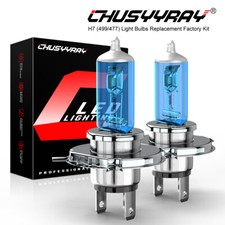 2x H7 LED Headlight Bulbs Replace Kit 9600LM 55w 6000K Xenon White Lamp UK Stock