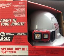 Milwaukee Full Brim Vented Hard Hat with Spot...