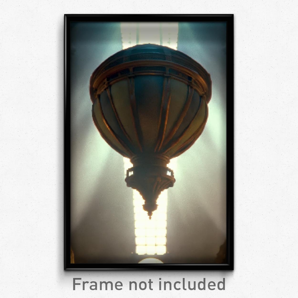 8-Bit Pixel Art Poster - Classic Cistern Psychedelic Trippy Video Game Print