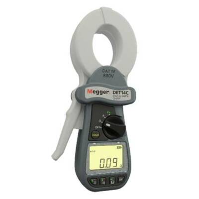 Megger DET14C (1000-761) Clamp-On Digital Earth Tester w/ Data Logging