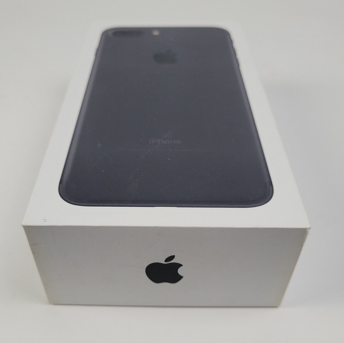 Genuine iPhone 7 Plus EMPTY BOX ONLY Black 32GB (NO PHONE) With