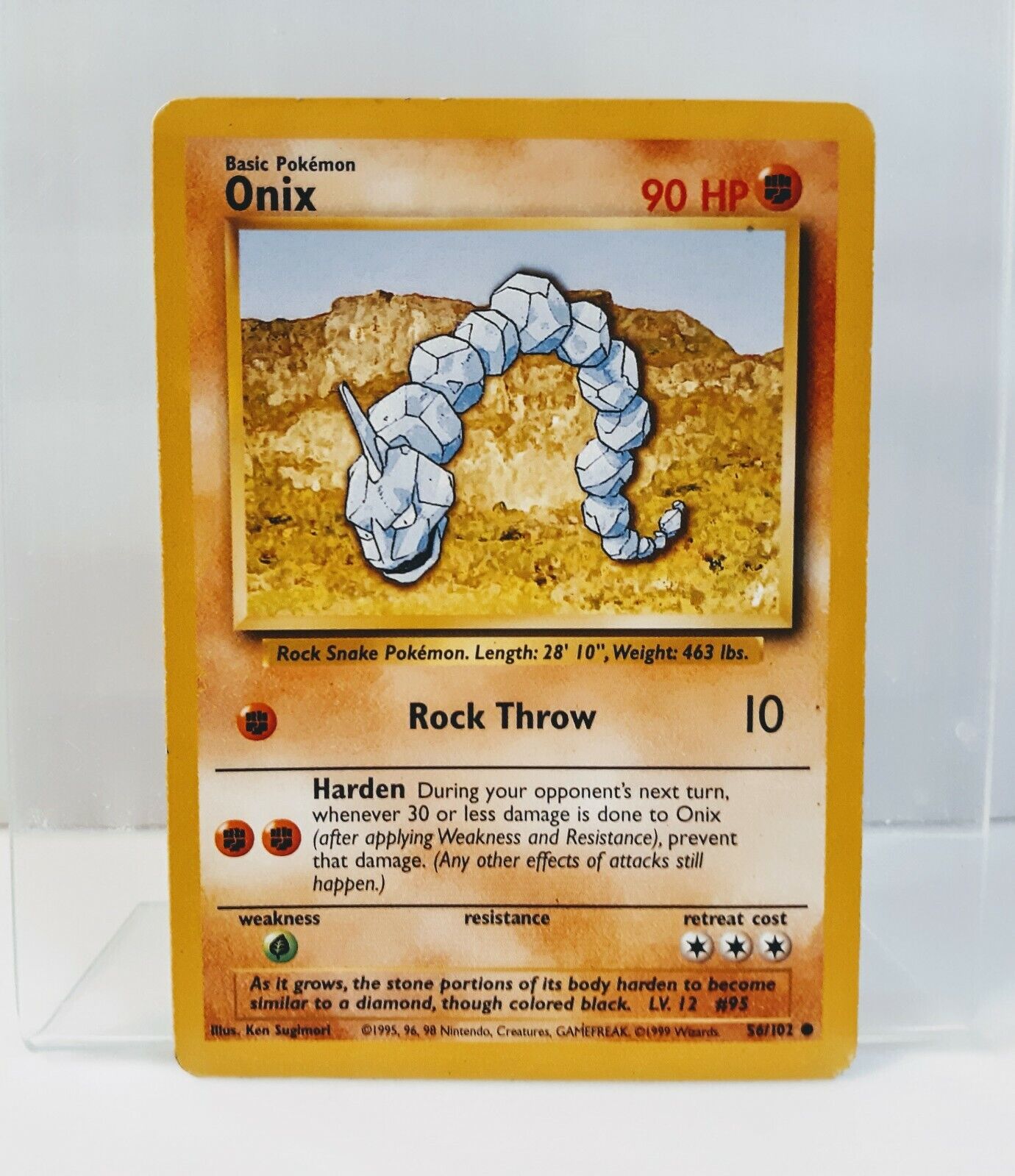 Onix 1999 Pokemon Game 1st Edition #56 Price Guide - Sports Card Investor