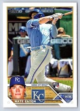 NATE EATON  ROYALS  RC 2023 TOPPS SERIES 2 #557