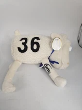 #36 Serta Counting Sheep Mascot Blue Eyes Plush 8 In With Tags