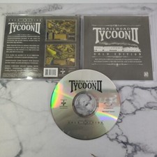 Railroad Tycoon Gold Edition 1999 Gathering Of Developers PC Game CIB VG 