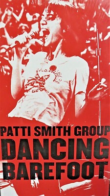 Dancing Barefoot, Patti Smith NEW! Rare VHS, Sealed Ivan Kral, CBGBs,Performance