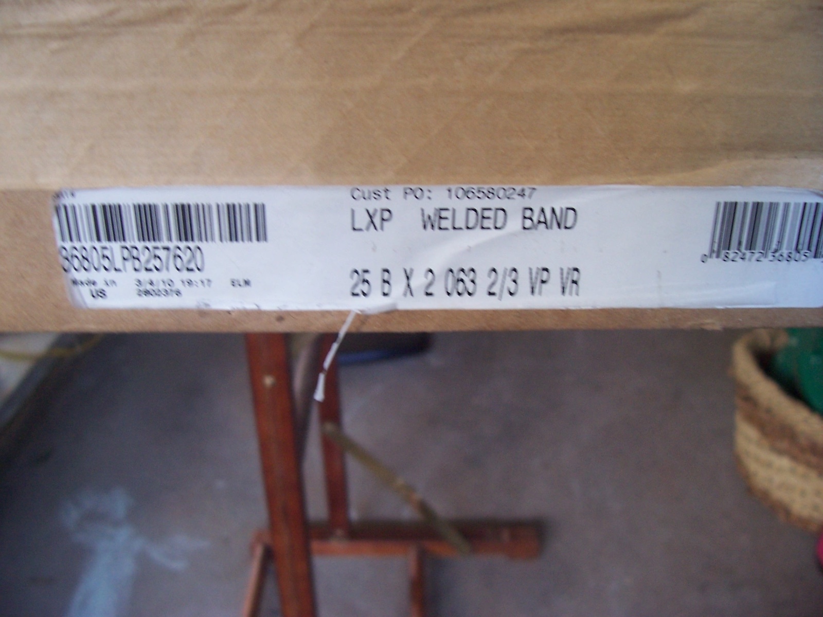 Lenox LXP Welded BandSaw Blade 25'B x 2" x .063" 2/3VPVR eBay