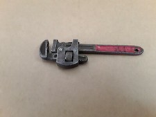Vintage Globemaster Adjustable Monkey Wrench #8 Old Hand Tool German Pipe Wrench