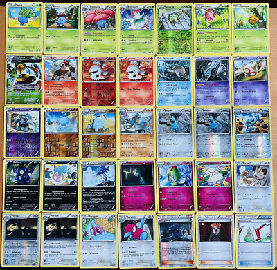 Ancient Origins XY Commons Uncommons seltene umgekehrte Holo-Singles XY Pokemon
