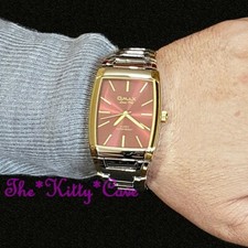 OMAX Rétro À 2tons Argent &