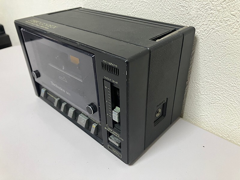 Technics RS-M1 Portable Stereo Cassette Deck | Handheld | Tested Technics RS-M1 Portable Stereo Cassette Deck | Handheld | Tested