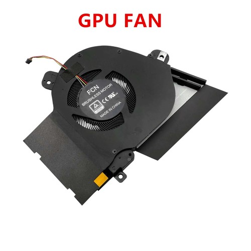CPU GPU Cooler Fan Radiator For ASUS GU502 GU502GW GX502LW 13NR0240T01211 12V 1A - Picture 4 of 7