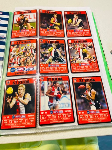 Mix 2008 AFL Teamcoach - Gold & Silver and regular cards with free Album - Picture 4 of 20