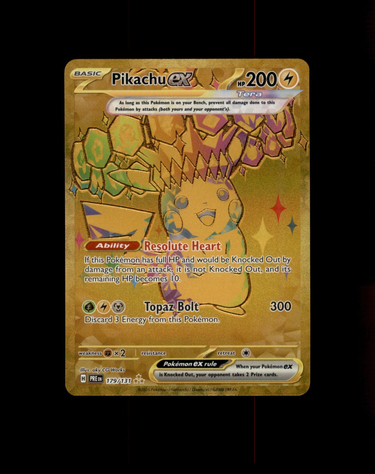 Pikachu ex - 179/131 Holo - Pokemon SV: Prismatic Evolutions (2)