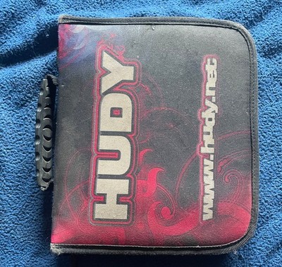 HUDY TOOL BAG & HUDY TOOLS 2.0 2.5 TUNING SCREWDRIVER -  15 TOTAL TOOLS