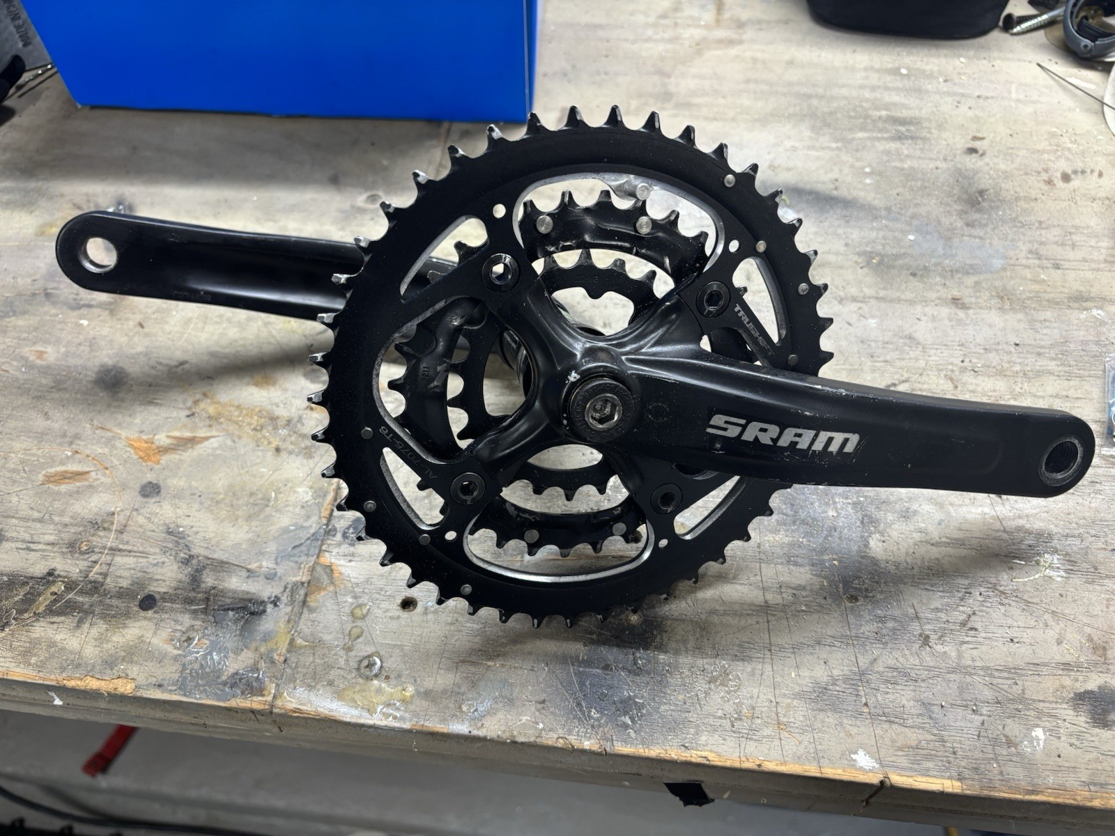 SRAM X7 Mountain Bike Build Kit Crankset Derailleur Shifter Bottom Bracket