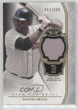 2013 Topps Tier One Relics 82/399 David Ortiz #TOR-DO HOF a2v