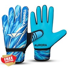 GRIPKNOX Goalkeeper Gloves Soccer Kids Youth Adult Latex Palm Grip