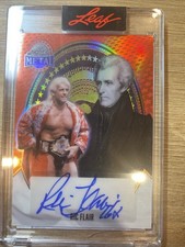Leaf  Ric Flair Andre Jackson Autograph Auto 1/1 One of One WWE WWF WCW HOF
