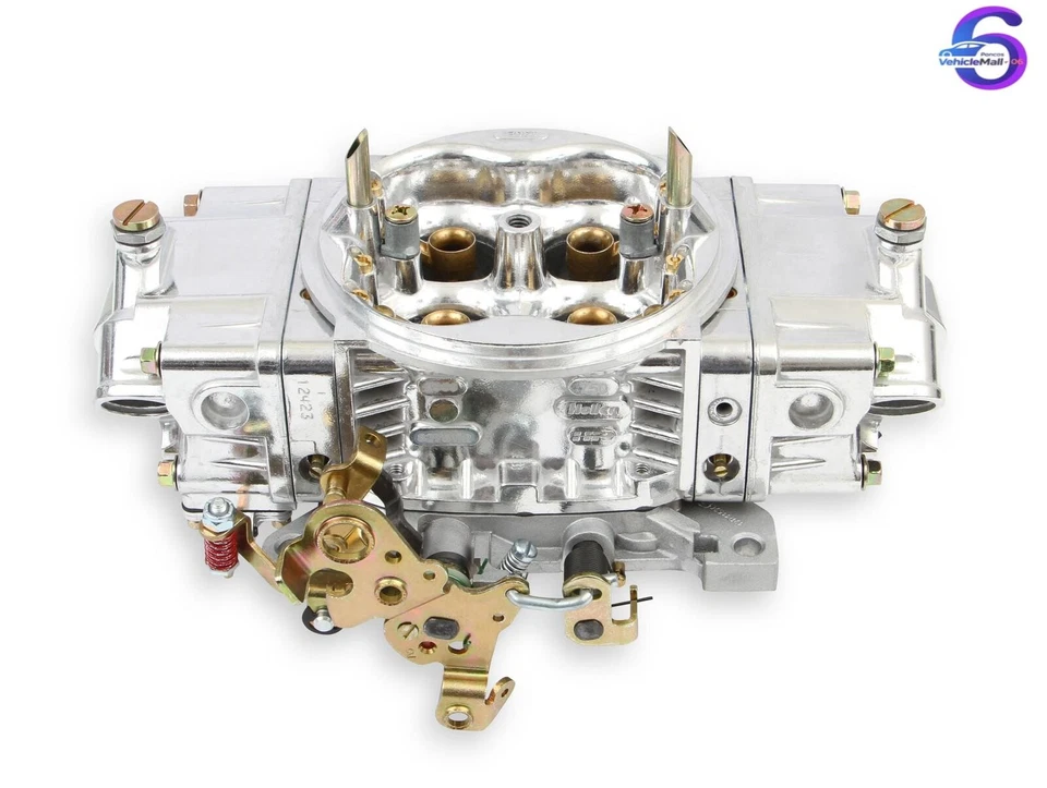 0-82751SA 750 CFM Double Pumper Aluminum Street HP Carburetor - Изображение 4 из 4