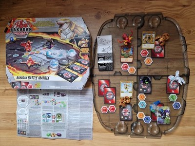 Bakugan 'Geogan Rising' Arena, Battle Matrix + 5 weitere Bakugans