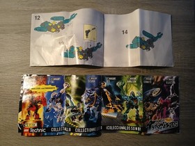 LEGO Technic Throwbots Turbo 8502 City Slizer w/Case Disks Manual Poster Booklet