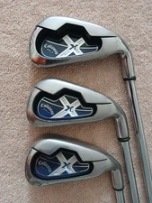 TZ GOLF - DRIVING IRONS - Callaway X-18 2, 3, 4 Irons, Uniflex Steel Shaft RH
