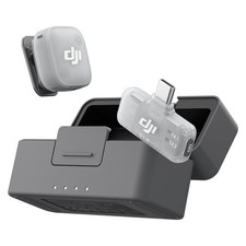 Microphone sans fil DJI Mic Mini 2 2TX + étui de charge RX portée 400 m