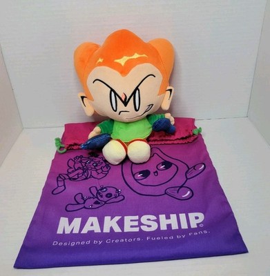 Official Makeship Pico Plushie Friday Night Funkin Rhythm Game Plush - NEW!