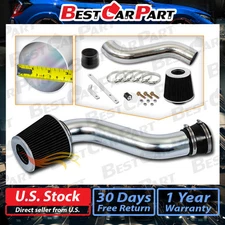 BCP BLACK 97-02 Jeep Wrangler 2.5L L4 Racing Air Intake System + Filter