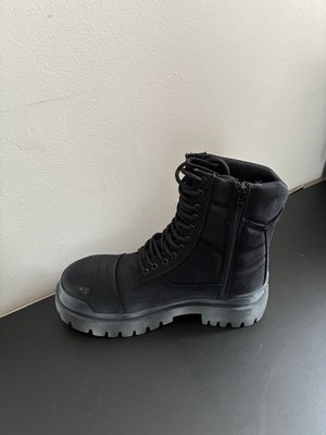 Balenciaga Black Combat Strike Boots Men's Size 44 EU | eBay