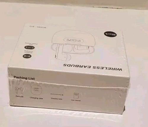 Écouteurs Sans Fil Bluetooth IPX7 Étanche HiFi Stéréo Basse Micro Intégré LED 48H - Photo 4 sur 5