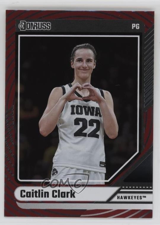 2024 Panini Collection Base Donruss Target Caitlin Clark #11 Rookie RC 17uv