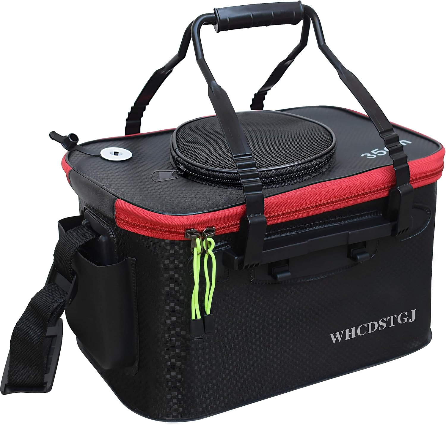 Fishing Bucket, Multifunctional Foldable Portable Fishing Bucket, EVA Fish Bucke