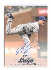 2017 Stadium Club Seth Lugo AUTO RC Rookie Card Autograph SCA-SL New York Mets. rookie card picture