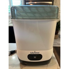 Baby Brezza One Step Baby Bottle Sterilizer White Electric Steam Sanitizer