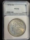 1878 CC MORGAN SILVER DOLLAR , NNC Graded Nice Brilliant Uncirculated