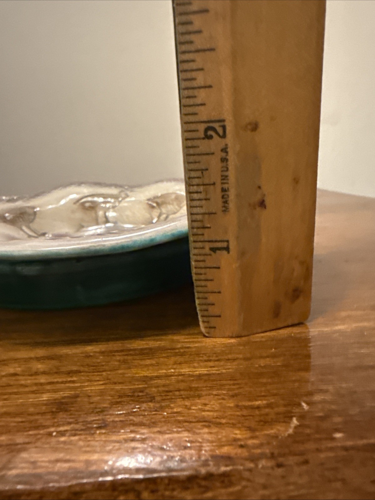 Vintage KANI OF HAWAII Hand Painted Decorative Bowl Birds Floral 6.5”