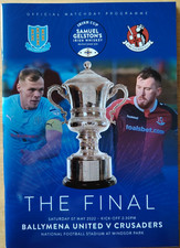 IRISH CUP FINAL   2022           BALLYMENA UNITED v CRUSADERS